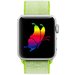 Curea iUni compatibila cu Apple Watch 1/2/3/4/5/6/7, 42mm, Nylon Sport, Woven Strap, Electric Green